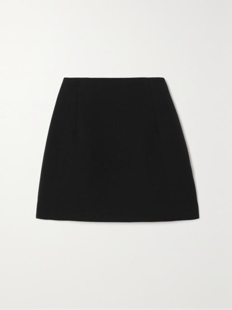 LIBEROWE + NET SUSTAIN Vera wool mini skirt Black