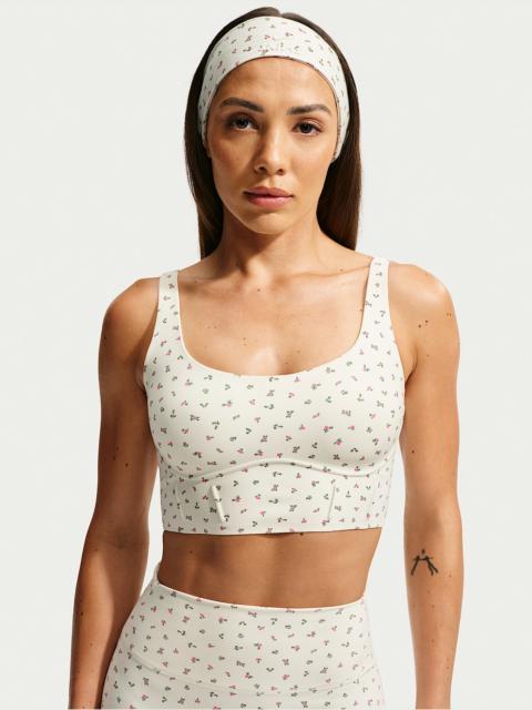 Nike NikeSKIMS Matte Women's Printed Long-Line Corset Bra