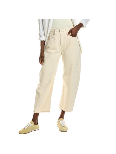 rag & bone rag & bone Chase High-Rise Ecru Barrel Jean