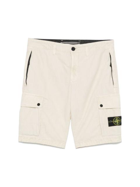 Stone Island cotton cargo shorts