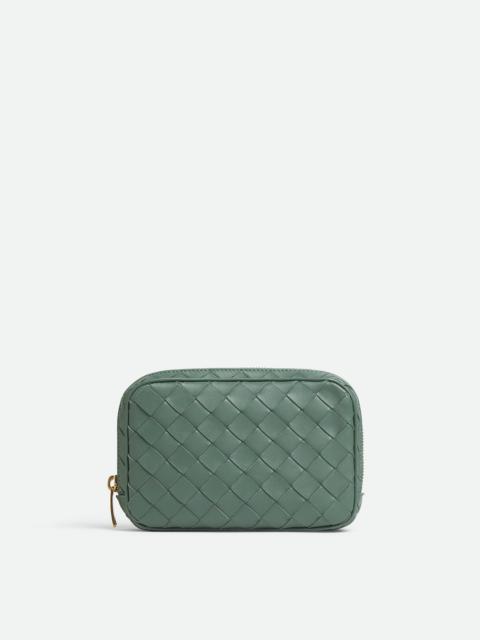 Bottega Veneta Small Intrecciato Zippered Pouch