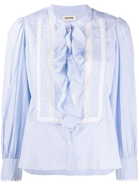 Zadig & Voltaire Temple striped shirt