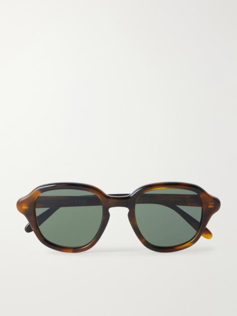 Loewe Slim Havana Round-Frame Acetate Sunglasses
