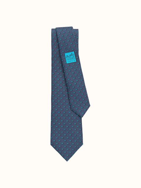 Hermès Tie 7 H Shadow tie
