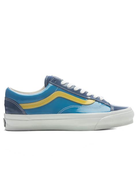 Vans LX OLD SKOOL 36 'PATENT' - BRIGHT AZURE