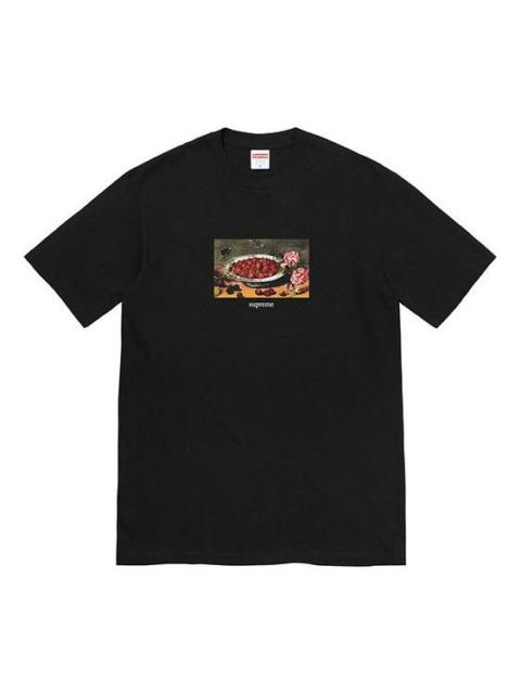 Supreme Supreme Strawberries T-Shirt 'Black' SUP-SS23-178