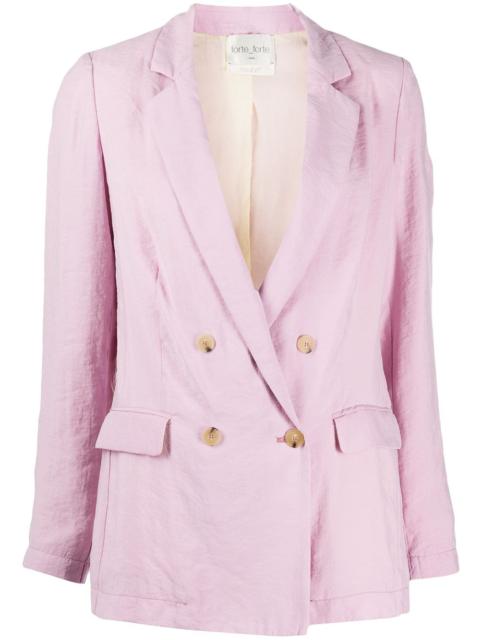 forte_forte double breasted blazer