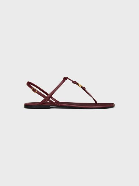 CELINE PENNY SANDAL IN SUPPLE CALFSKIN