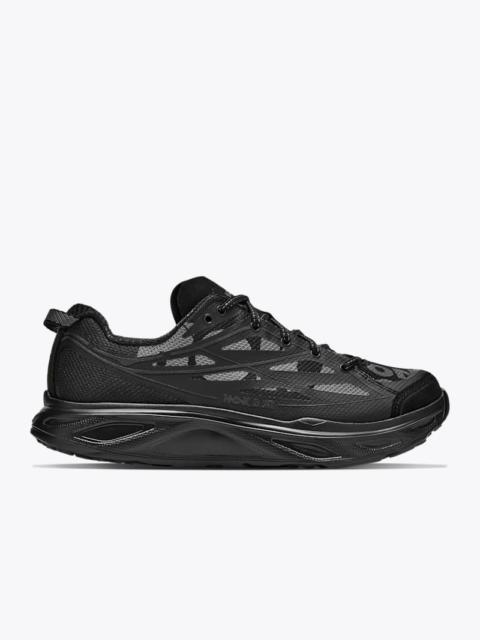 HOKA Huaka Pro Shoes in Black/Black