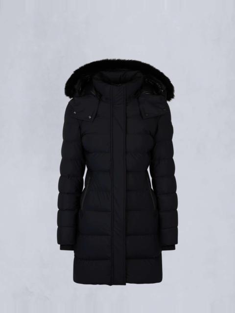 MOOSE KNUCKLES GOLD STIRLING PARKA FUR | REVERSIBLE