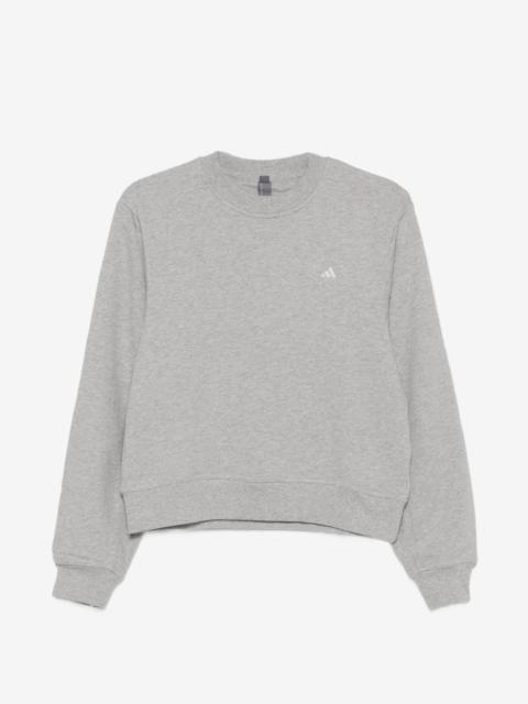 adidas logo-print sweatshirt