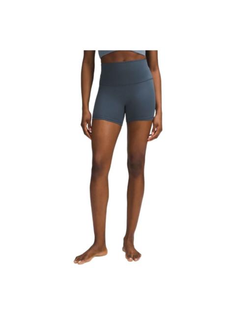 lululemon (WMNS) LULULEMON Align High-Rise Short 4" 'Iron Blue' LW7CJQS-664484469