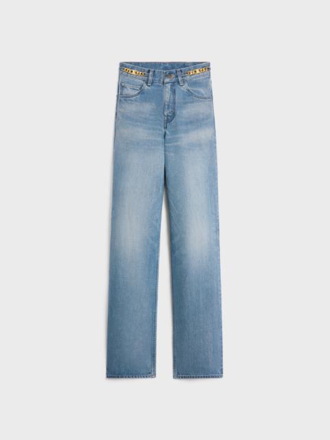 CELINE kitty jeans in pismo wash denim