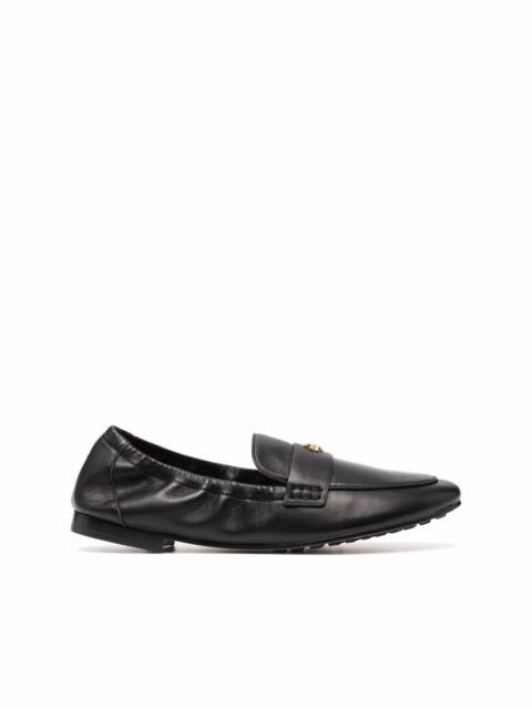 TORY BURCH Ballet leather loafers