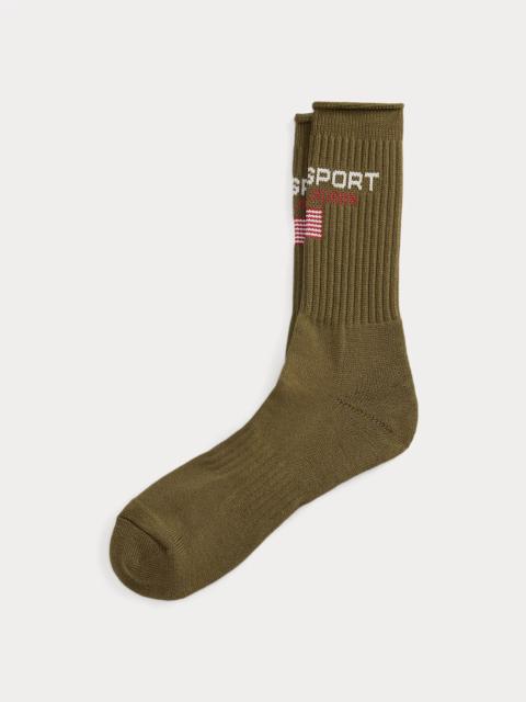 Polo Ralph Lauren Polo Sport Cotton-Blend Crew Socks