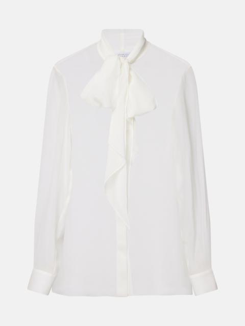 GABRIELA HEARST Shildon tie-neck silk blouse
