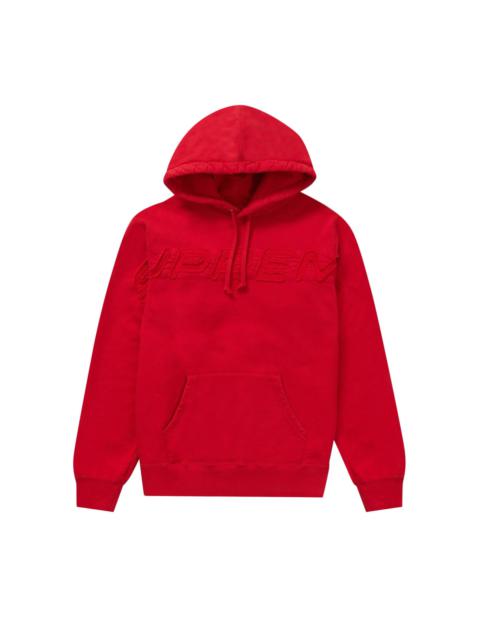 Supreme Set In Hooded Sweatshirt 'Red'