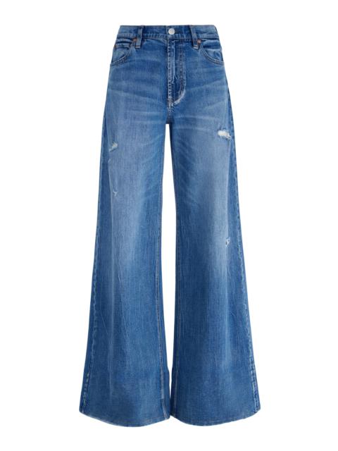 Alice + Olivia TRISH MID RISE BAGGY JEAN