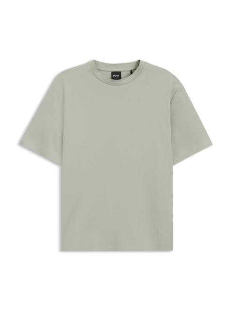 BOSS RELAXED-FIT T-SHIRT IN MERCERIZED COTTON