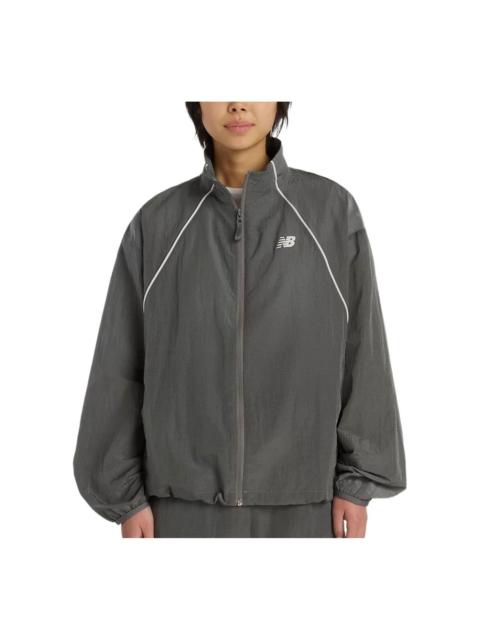 New Balance (WMNS) New Balance Newbalance Sport Legacy Jacket Asia Sizing 'Castlerock' WJ6113KS