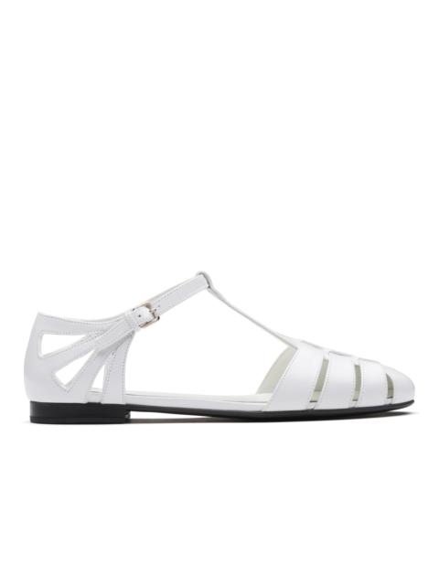 Church's Rainbow
Shine Calf Leather T-Bar Sandal White