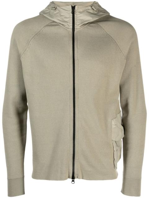 C.P. Company Metropolis Series hooded cardigan