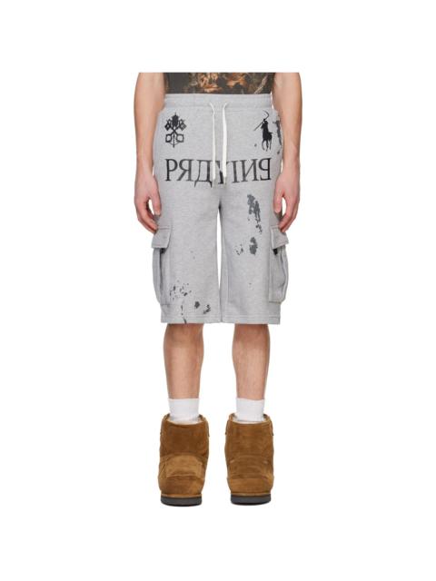 Praying Gray 'Praying' AI Logo Shorts