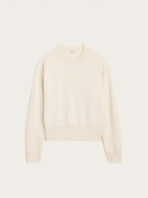 Madewell The Shae Crewneck Sweater in Merino-Silk Blend