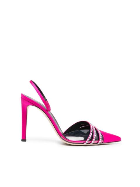 Giuseppe Zanotti gem-embellished 110mm heeled pumps
