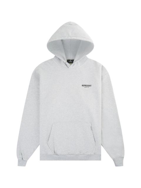REPRESENT Owners Club Hoodie "Ash Grey/Black"