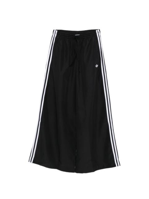 adidas three-stripe track pants