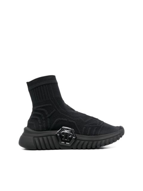 PHILIPP PLEIN Runner slip-on sneakers