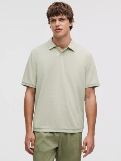 lululemon Textured Mesh Short-Sleeve Polo Shirt
