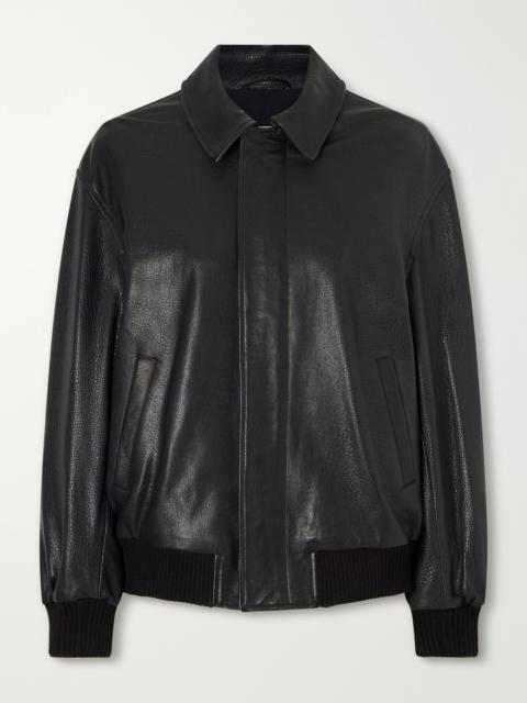 NOUR HAMMOUR Toyen Leather Jacket