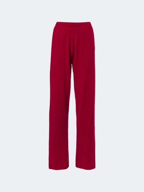 extreme cashmere N°320 Rush cashmere-blend wide-leg pants