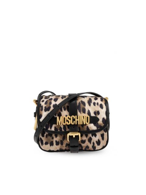 animal print cross bag