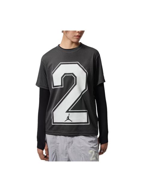 Jordan (WMNS) Jordan Flight Girlfriend T-Shirt 'Anthracite' IW1300-060