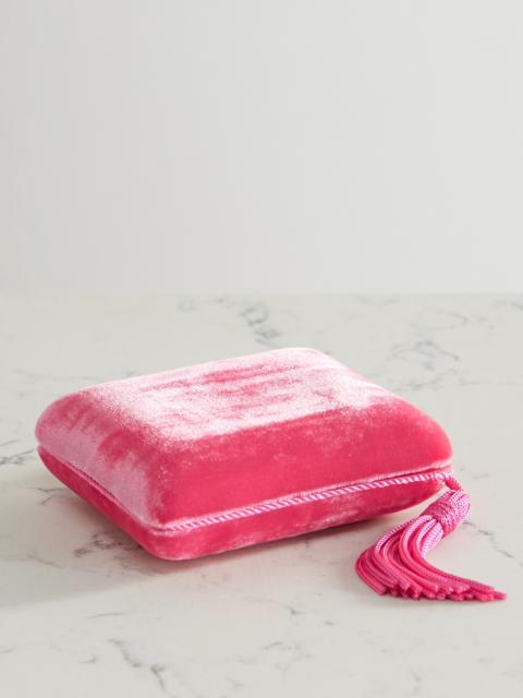 SOPHIE BILLE BRAHE Tasseled Velvet Jewelry Box