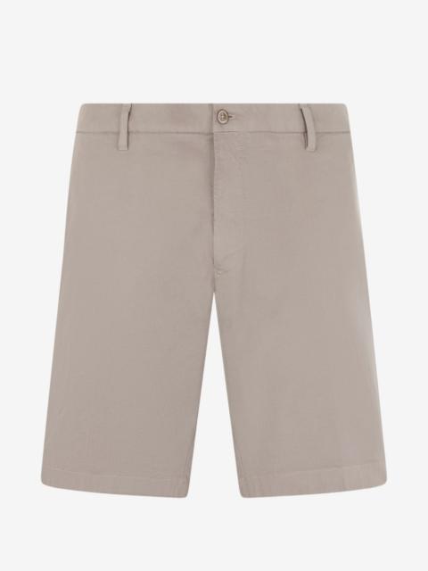 FEDELI straight-leg chino bermuda shorts