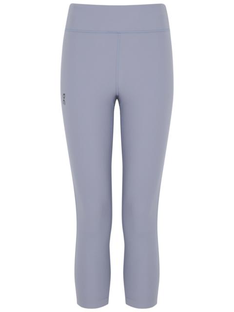 Active cropped jersey leggings