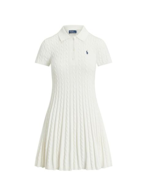 Polo Ralph Lauren cable-knit polo dress