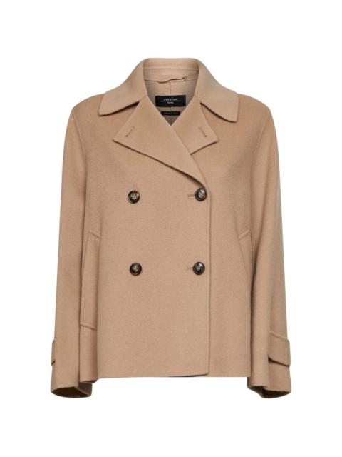 WEEKEND Max Mara double-breasted welt-pocket coat