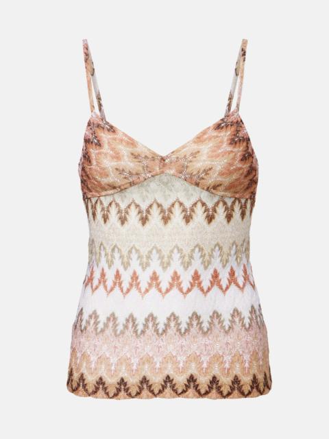 Missoni Lamé tank top