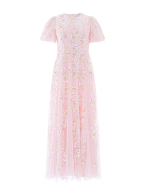 Needle & Thread Confetti Round Neck Ankle Gown