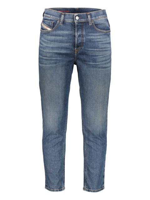 Diesel whiskered-effect jeans