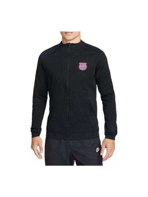 Nike Nike F.C. Barcelona Academy Pro Knit Football Jacket 'Black' DN3077-010