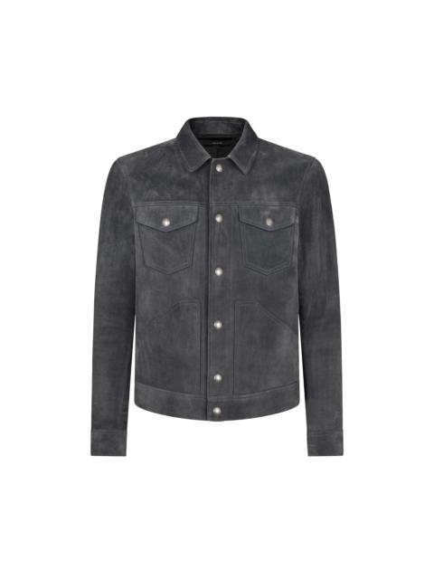 TOM FORD SUEDE WESTERN BLOUSON