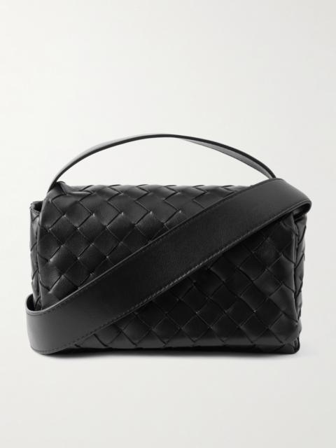 Bottega Veneta Intrecciato Leather Messenger Bag