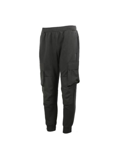 adidas adidas Th Pnt Fab Fleece Stay Warm Casual Bundle Feet Sports Pants Gray GR6951