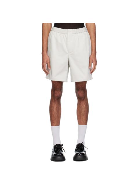 Off-White Elasticized Shorts